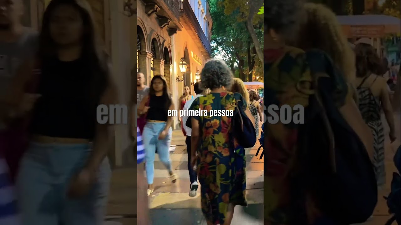 Rio de Janeiro. #rj #primeirapessoa #walkingtour #noite