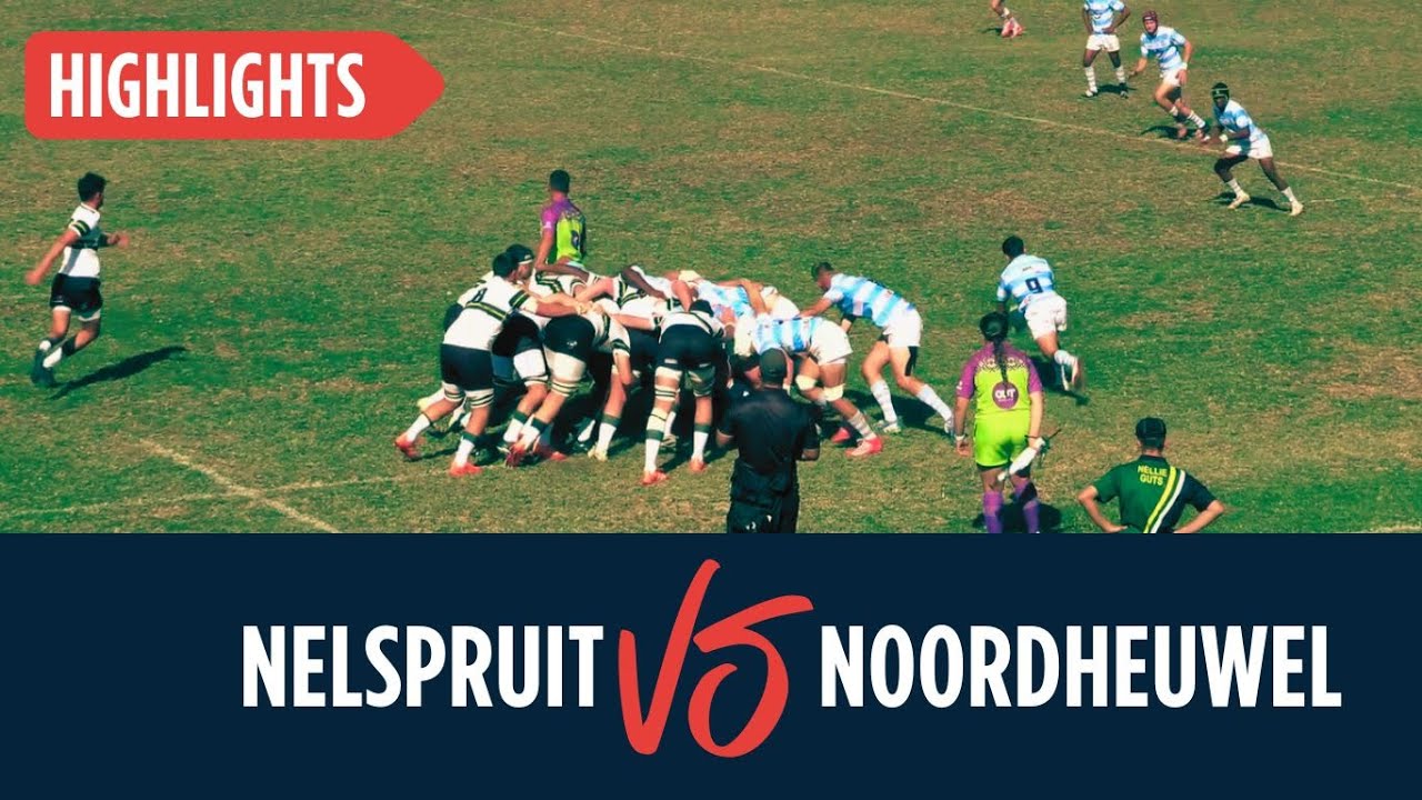 Rugby - Ho&euml;rskool Nelspruit vs Ho&euml;rskool Noordheuwel - SDC Noordvaal Cup - 7 June 2025