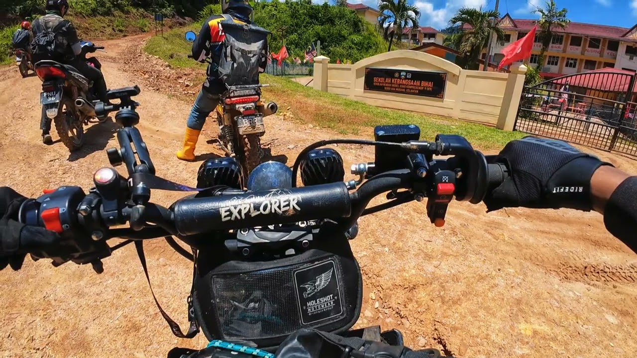 Pos Balar ke Pos Bihai : Cari Cikgu Azam sesat ! #motorcycle #offroad #adventure