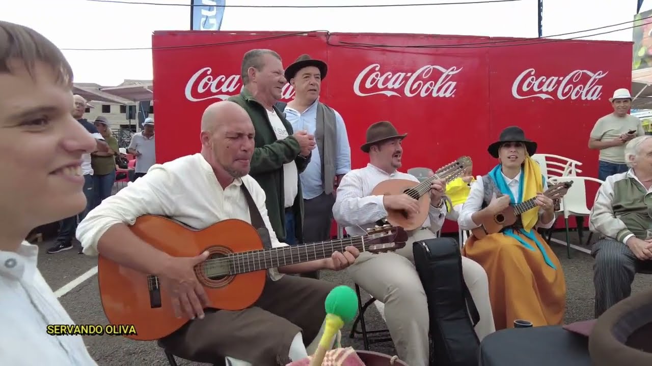 PARRANDA AMIGOS ISLEÑOS EN LA ROMERIA DE CABO BLANCO EN TENERIFE 2024 SERVANDO OLIVA