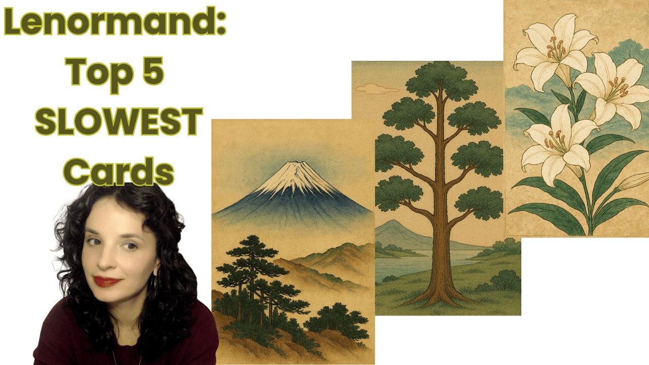 Top 5 SLOWEST Cards in #Lenormand (With Timing Secrets and Honorable Mentions)