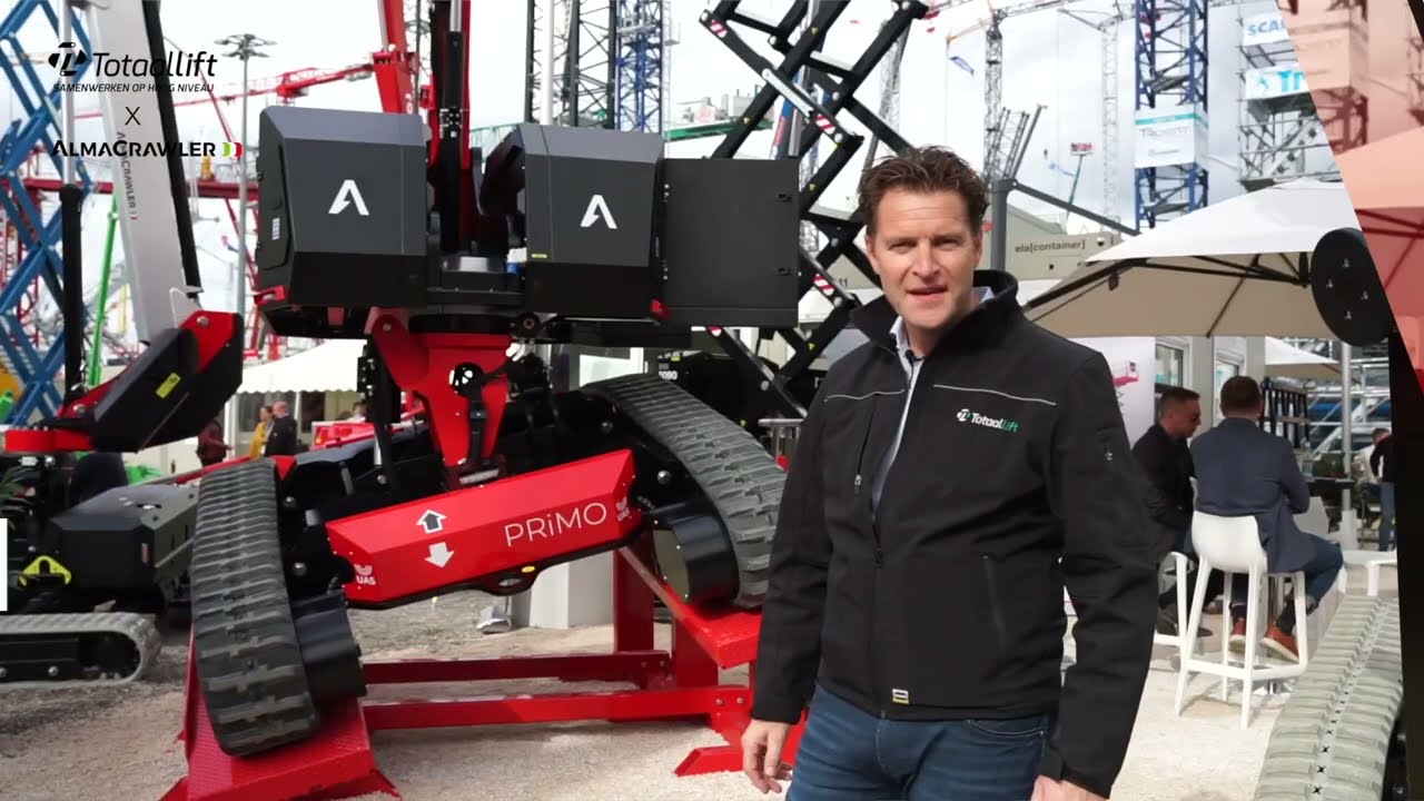 BAUMA 2022 | Totaallift over AlmaCrawler