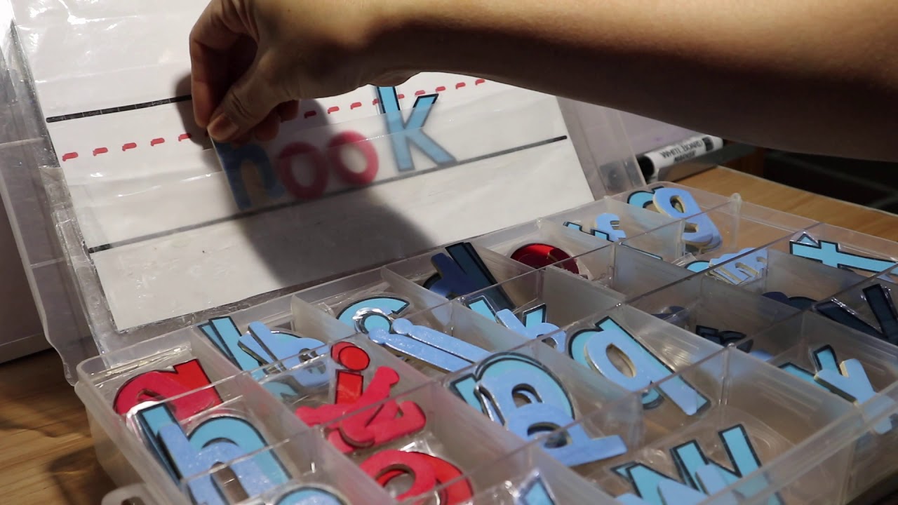 Movable Alphabet (Mom's DIY)
