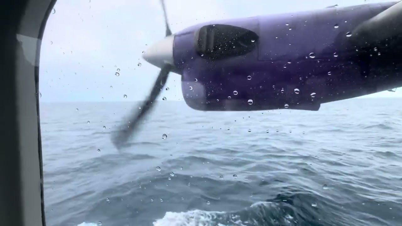Soneva Secret Maldives | departure experience | private seaplane takeoff 🛫 .