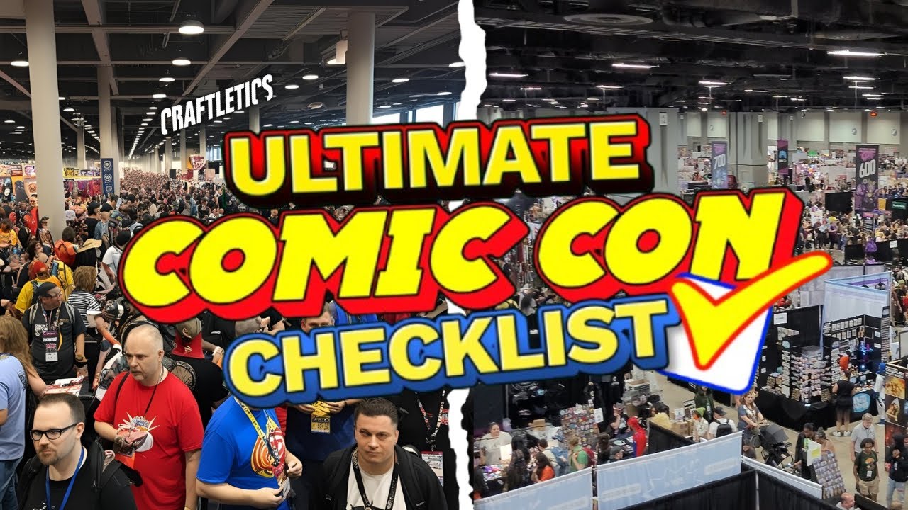 Watch this before going to Comic Con! | Awesome Con 2025 the Ultimate Comic Con Checklist!