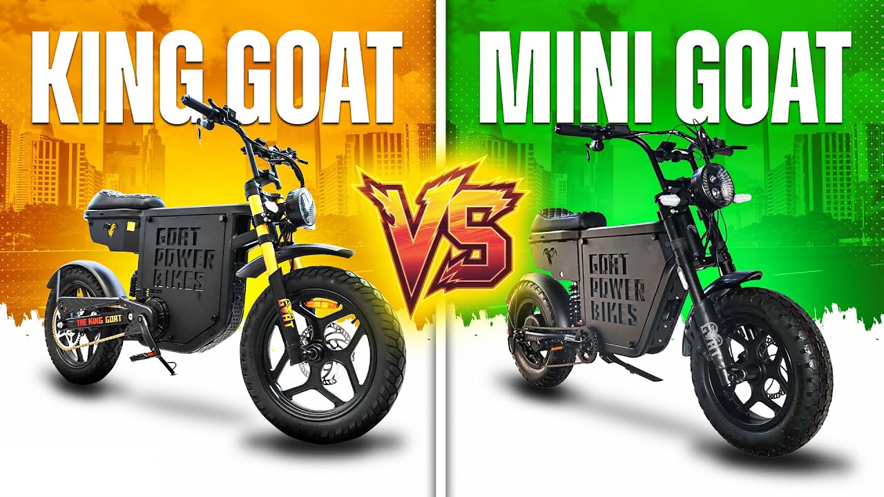 King Goat против Mini Goat | Какой электровелосипед купить?