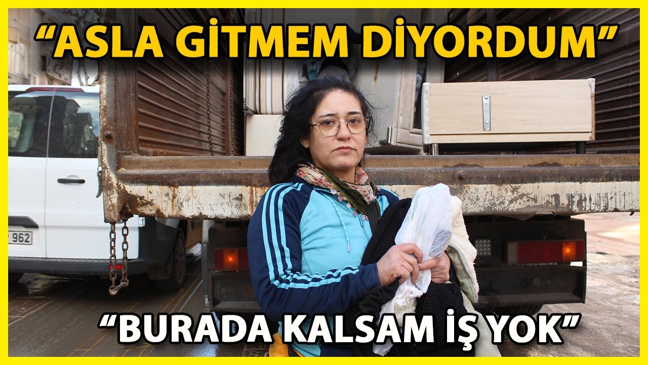 Malatya'da Evleri Yıkılan ve Hasar Görenler Taşınıyor; 'Asla Gitmem Diyordum'