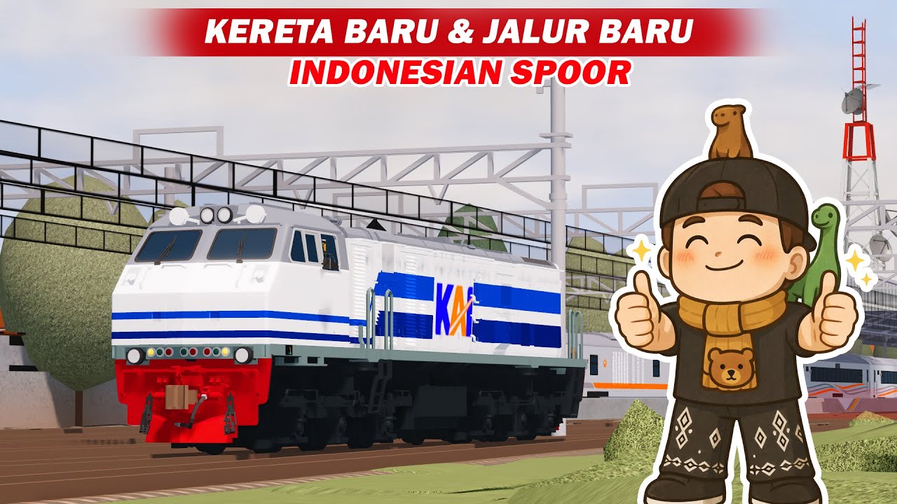 Update Lokomotif Baru WNB Di Roblox Indonesian Spoor | Ngabuburit Puasa Hari Ke 16