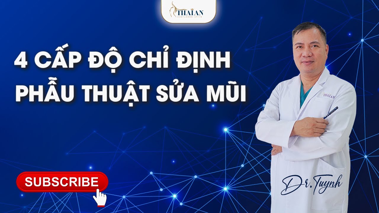 [DR.TUYNH] 4 cấp độ được chỉ định nên sửa mũi | Dr. Tuynh - Official