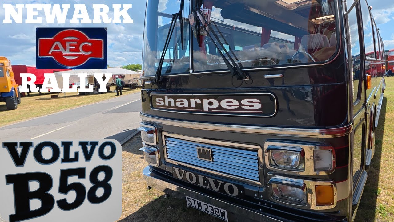 VOLVO B58 Plaxton Supreme IV  1981 STM 238W   Sharpes of Nottingham Newark AEC rally 2025 #bus