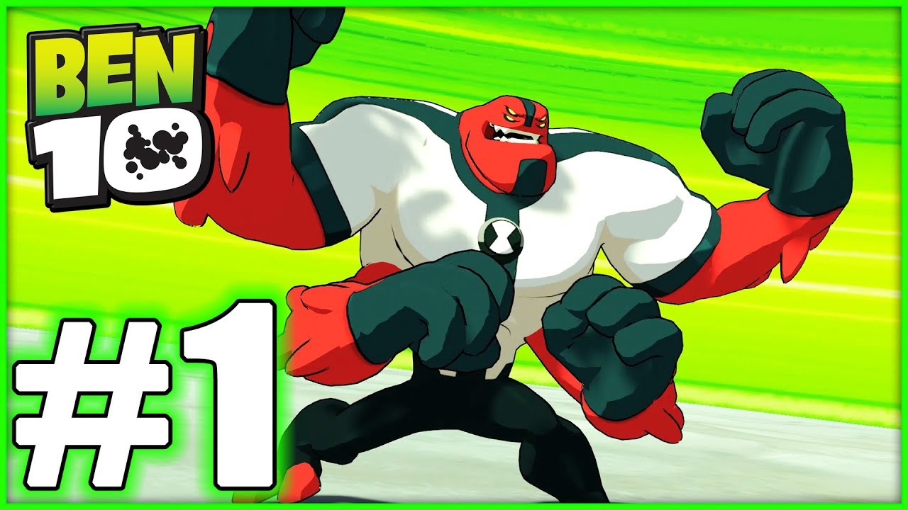 Прохождение игры BEN 10 — Часть 1 — FOUR ARMS! (HD с Blitzwinger)