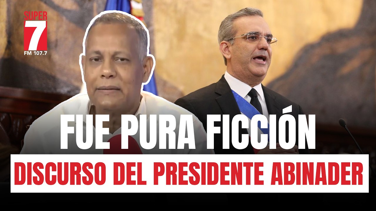 Armando García afirmó discurso del presidente Abinader fue pura ficción