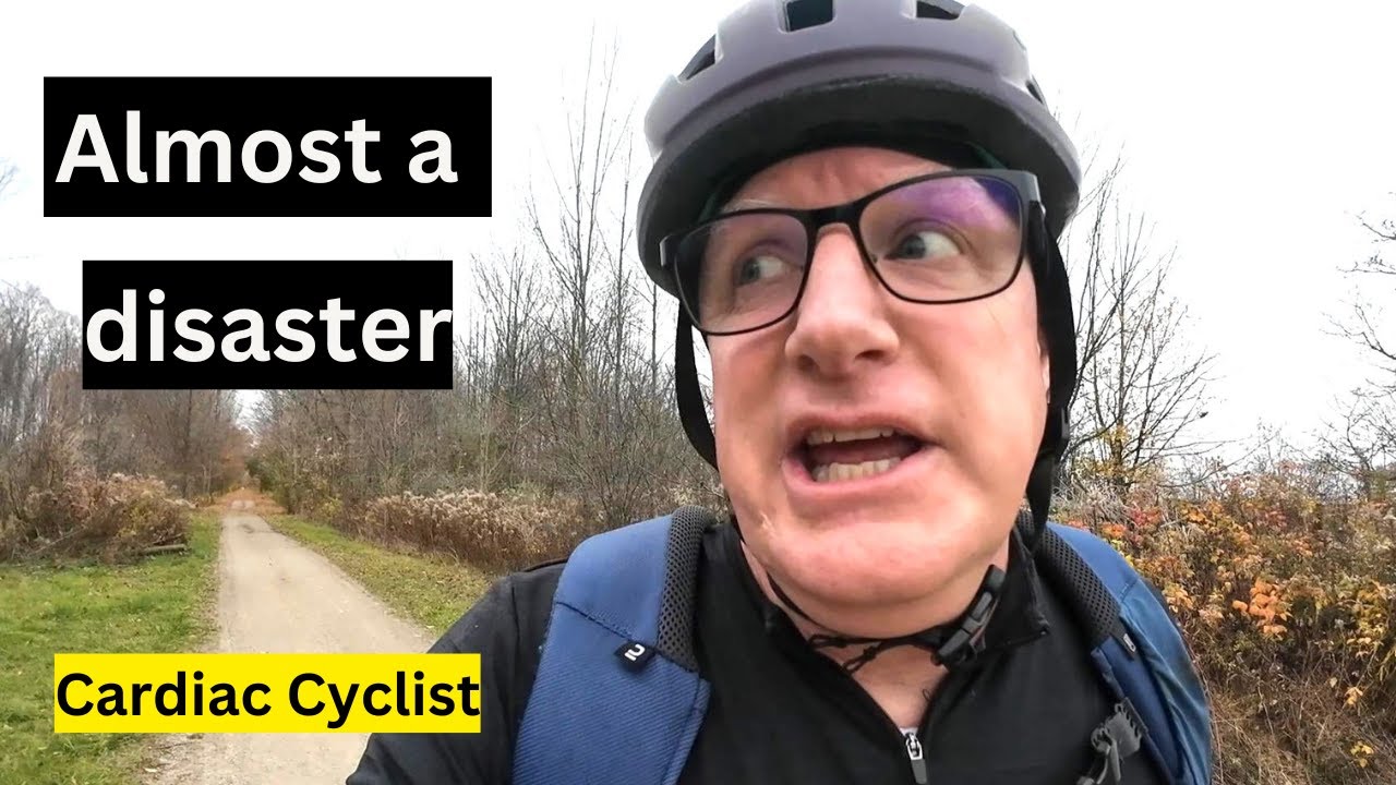 Elora Cateract Trailway to The Goderich to Guelph Rail Trail - Flat tires, wind, rain & rough roads