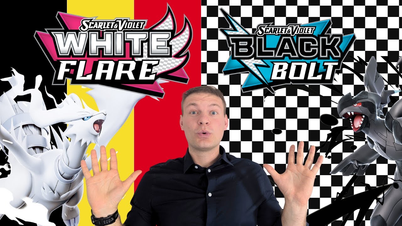 TCG Hunting in Belgium 🇧🇪 + Pokémon Black & White Booster Opening!