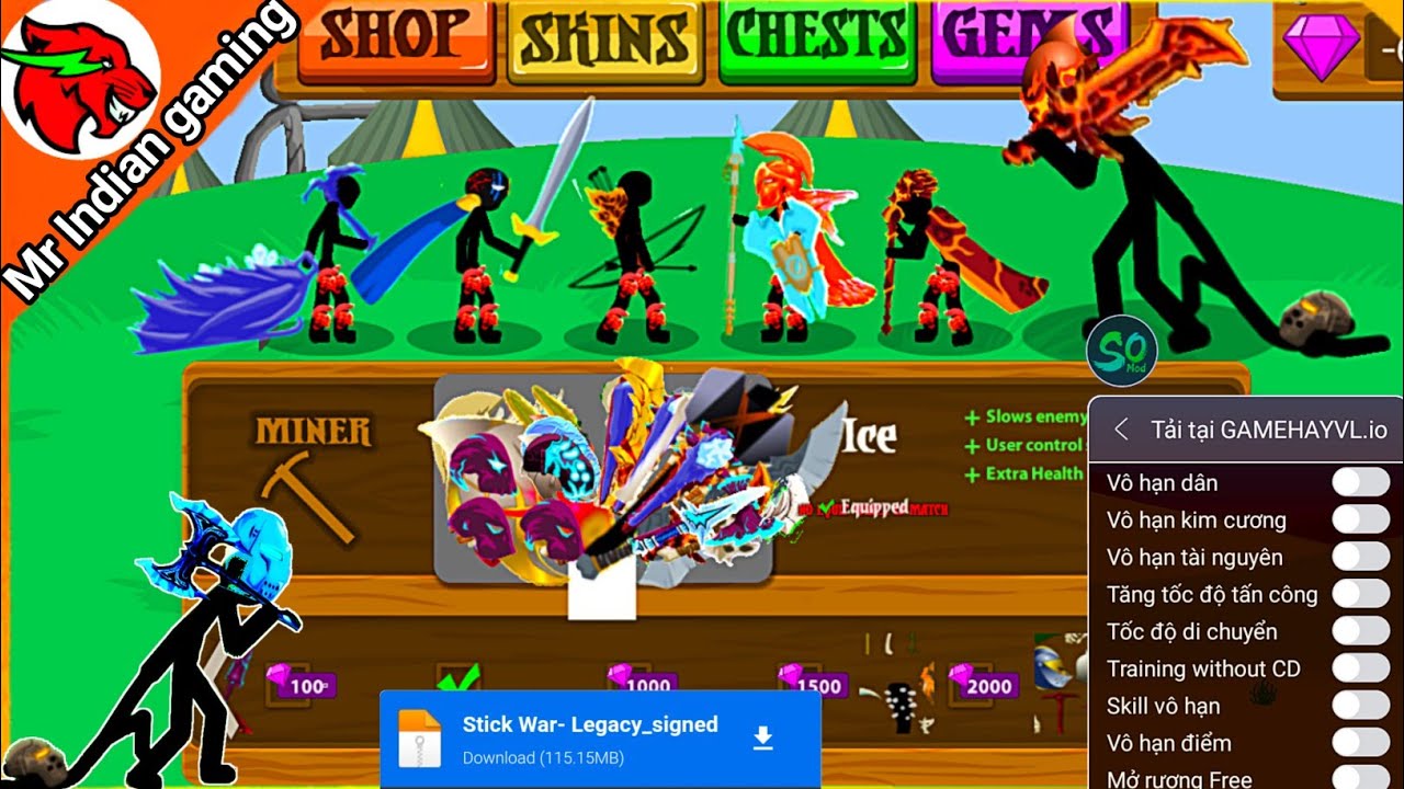 How to get 999 gems in Stick War Legacy 😁