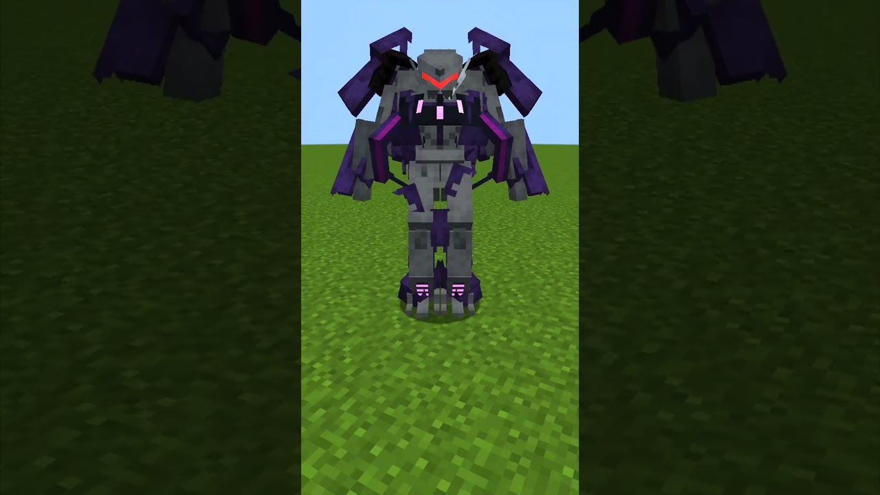 New Transformers mod in Minecraft