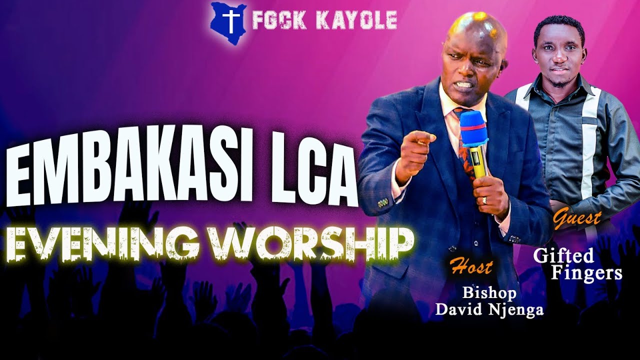 WONDERFUL  EVENING CONFERENCE  WITH  BISHOP DAVID NJENGA AND MINISTER GIFTED FINGERS