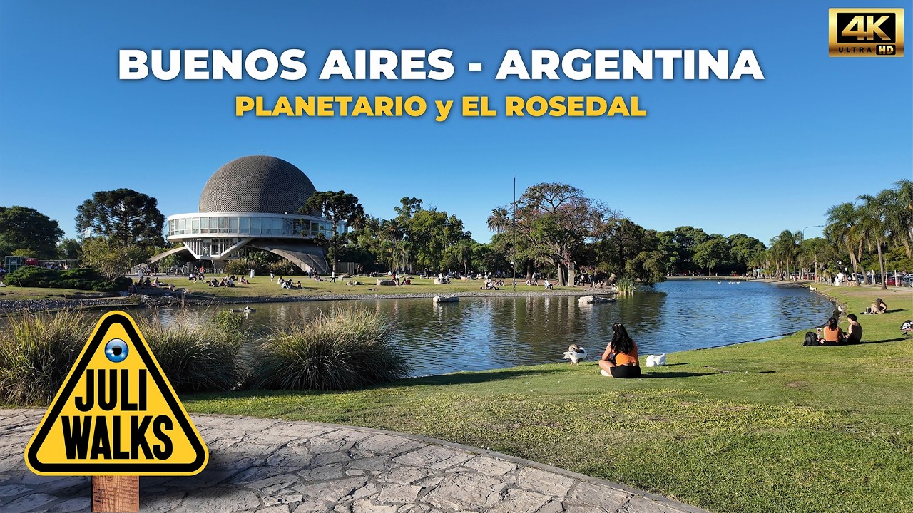 Planetarium & Rose Garden Walk in Buenos Aires 🇦🇷 | Palermo on Valentine’s Day - by Julián Pascucci