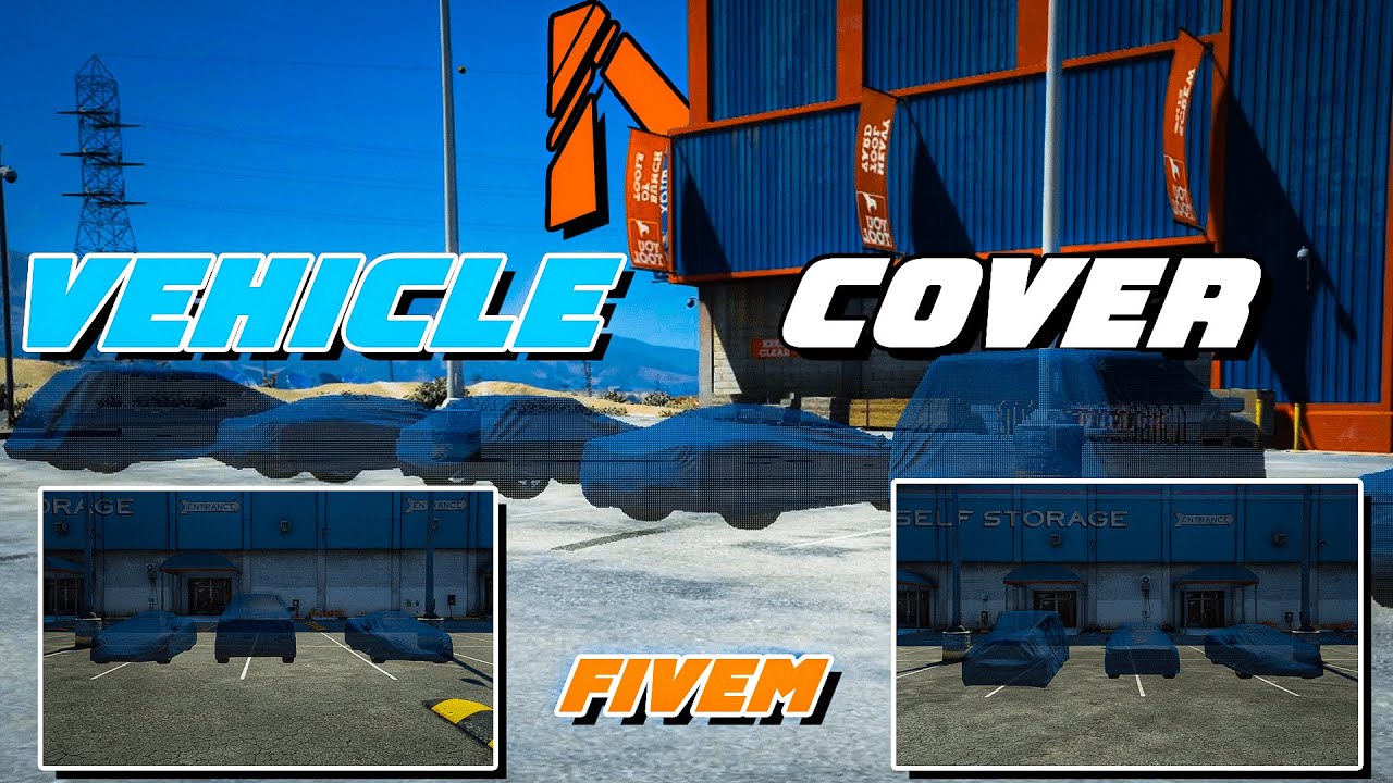 Free Vehicle Cover Script | QBCore | ESX Framework  | FiveM Tutorial #19