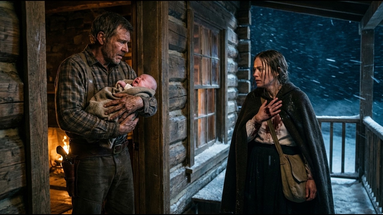 She Knocked With Full Breasts After His Wife Passed—A Rancher Left Alone With a Starving Baby