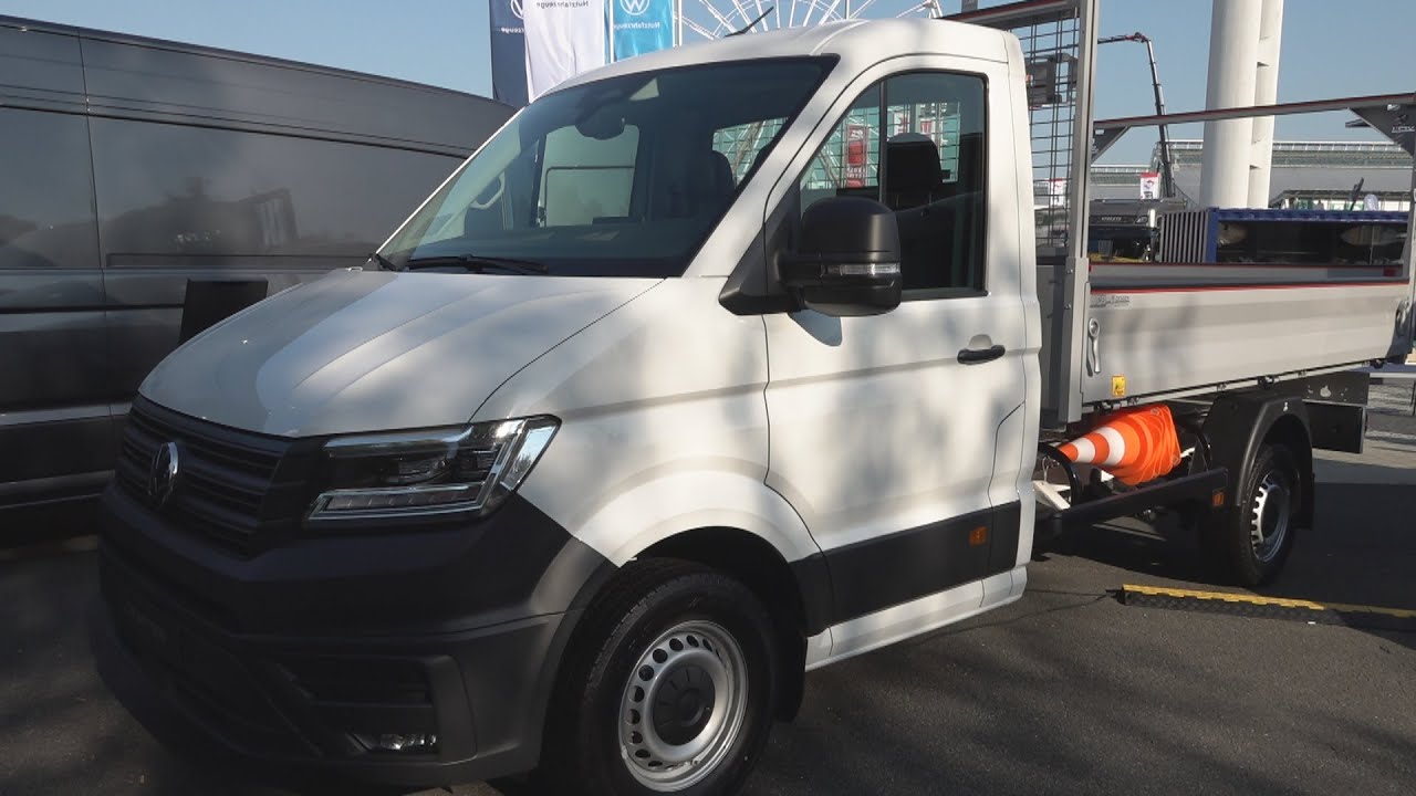 Volkswagen Crafter 35 Single Cab JPM Tipper Truck (2025) Exterior and Interior