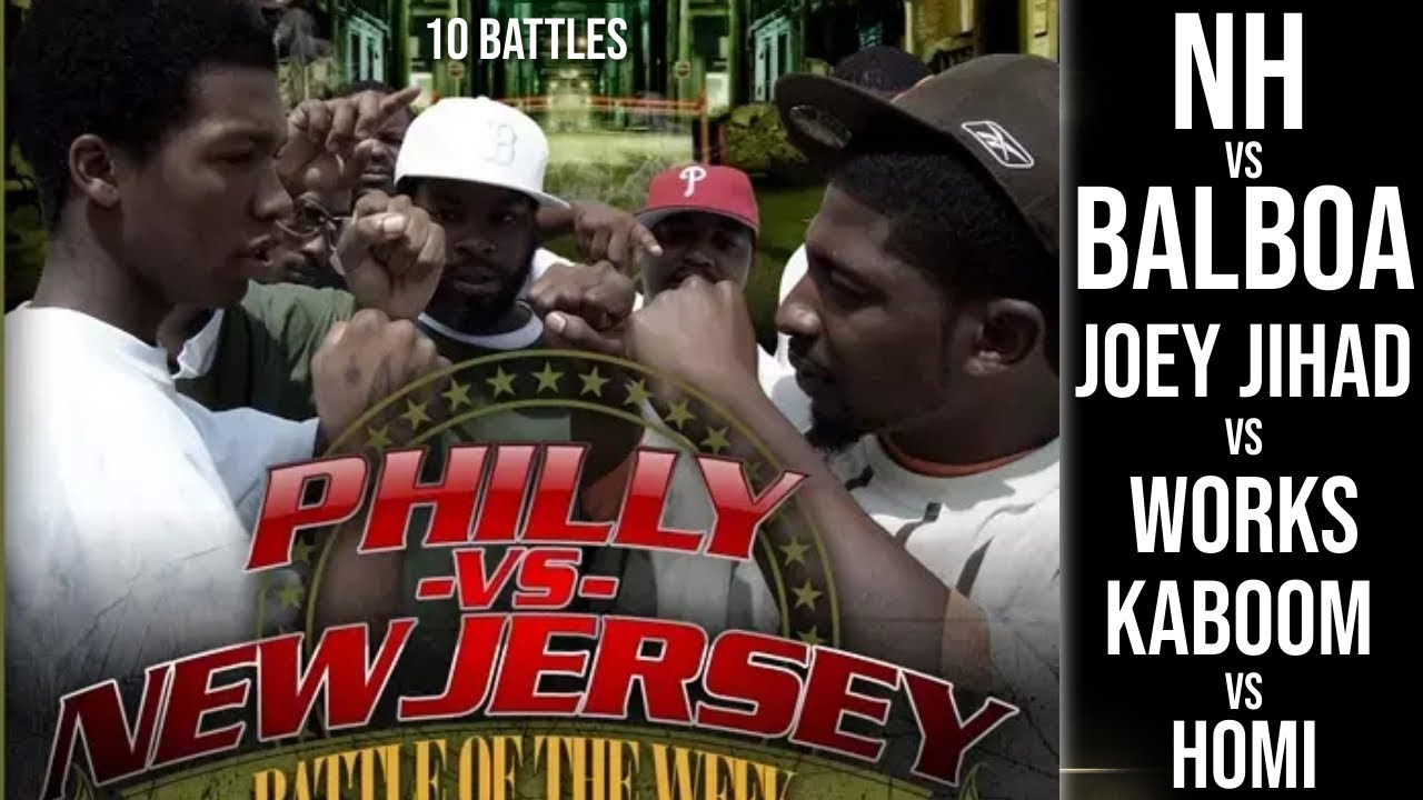 PHILLY vs NEW JERSEY (FULL BATTLE) NH vs BALBOA, JOEY JIHAD vs WORKS, KABOOM vs HOMI, & 7 more!