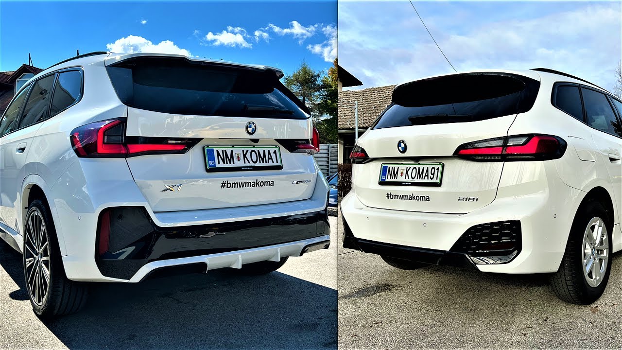 New BMW X1 2023 vs New BMW 2 Series ACTIVE TOURER 2023 - Comparison by Supergimm