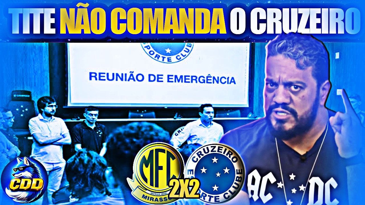 🦊👏 INICIATIVA AGORA DO CRUZEIRO PRA SALVAR O ANO! HUGÃO REPRESENTOU! DEU O RECADO PARA PEDRINHO!