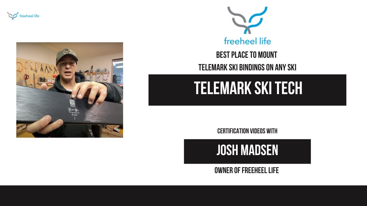 Telemark Ski Tech | Лучшее место для установки креплений Telemark (обучающие видео FHL Tech 2014–...