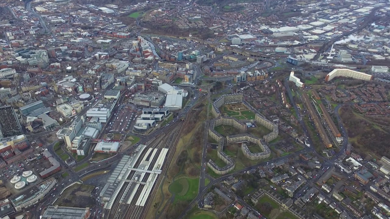 Sheffield High Level Flight - Phantom 3 Drone - HD