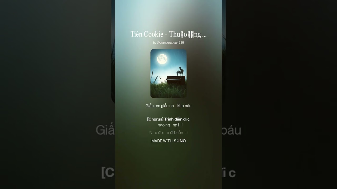 Thưởng Thức Nỗi Buồn - Cover