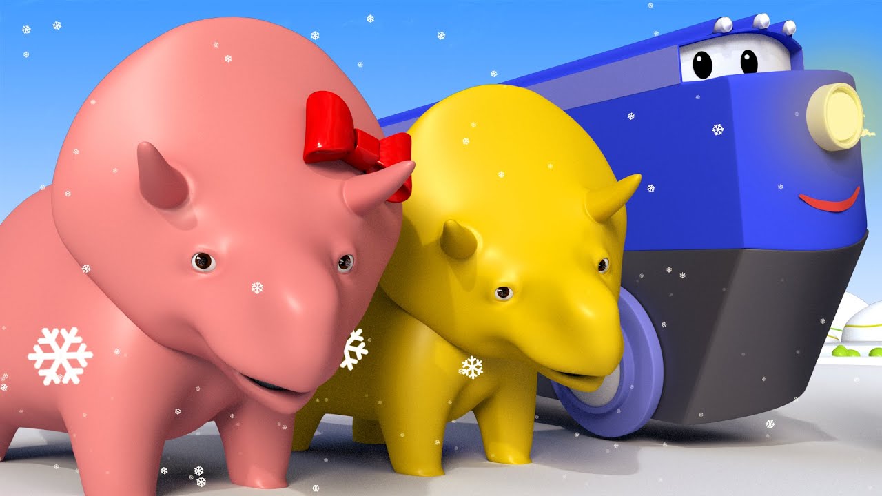 LEARN NUMBERS : Searching CHRISTMAS OBJECTS - Dino the Dinosaur Educational cartoon for toddlers