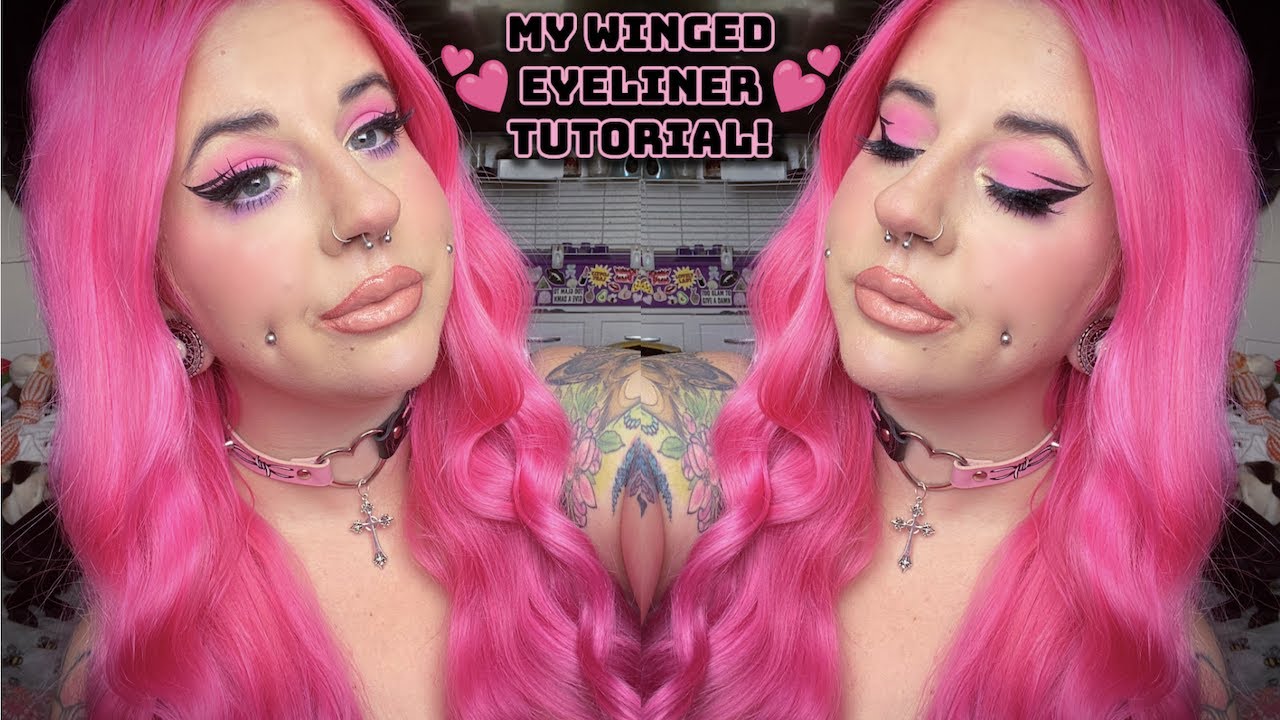 MY WINGED EYELINER TUTORIAL! ✨
