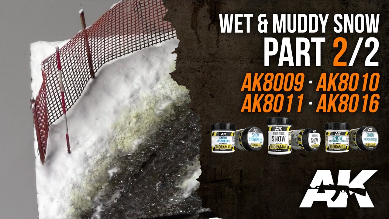 How to: AK8009 + AK8010 + AK8011 + AK8016 || Wet & Muddy Snow PART 2/2