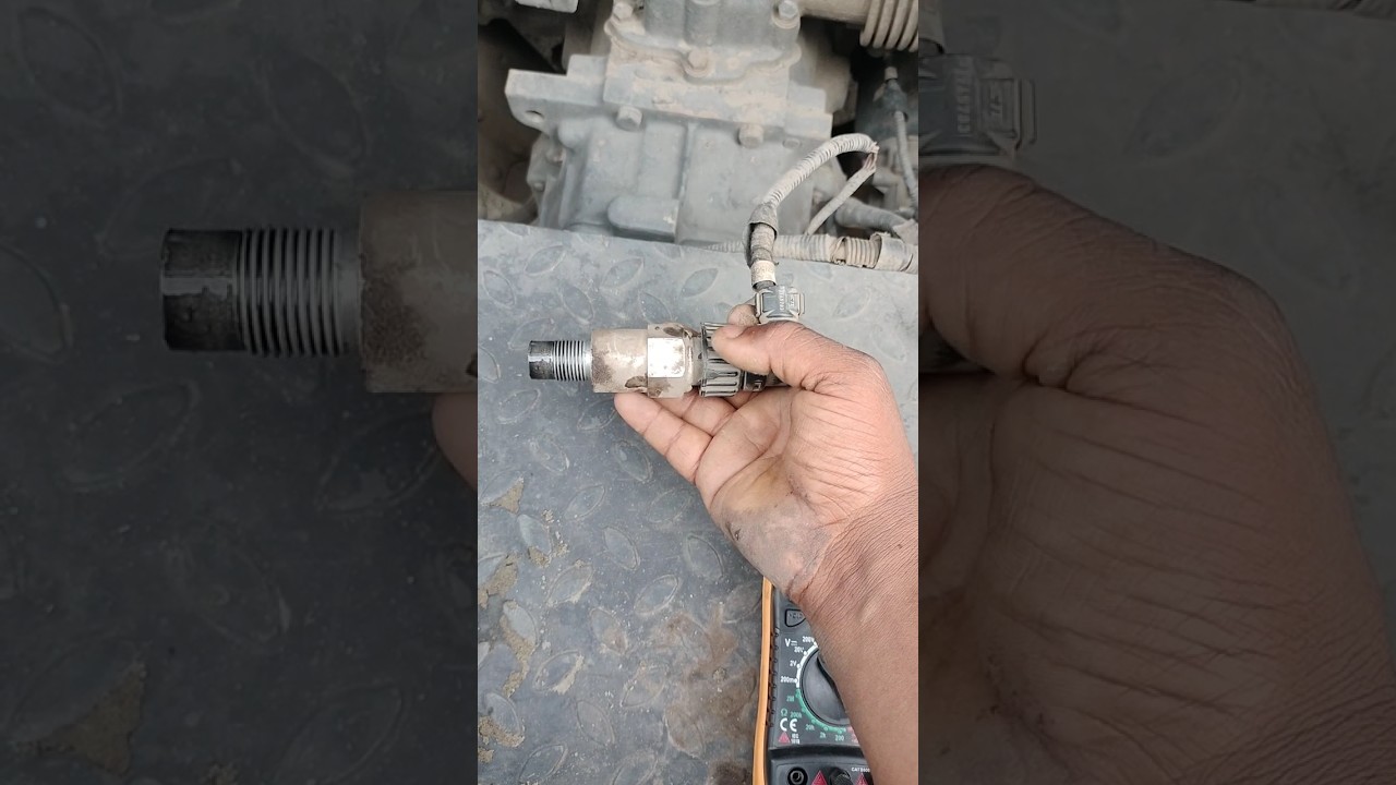 Tata BS4 kilometre sensor checking fault code 0241 active