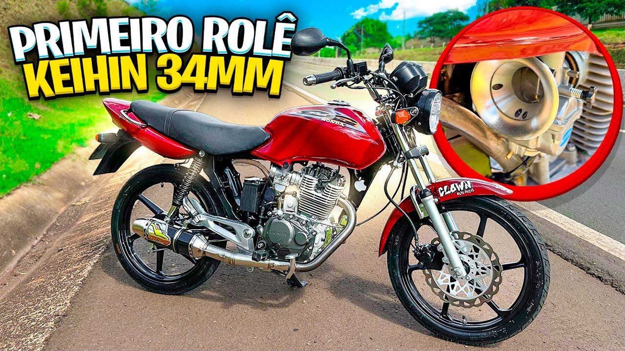 fui pra RODOVIA testar o CARBURADOR KEIHIN 34mm na TITAN 250cc [ MELHOR CUSTO BENEF&Iacute;CIO ] 🔥