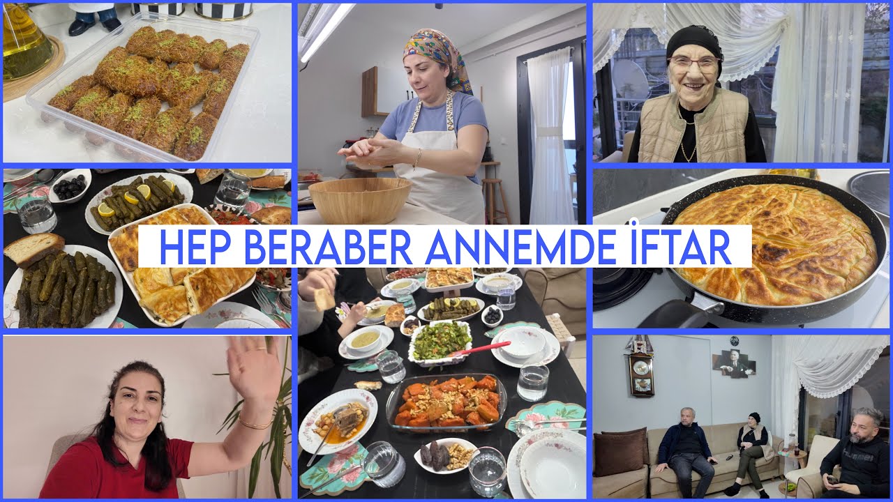 SON ANDA GİTMESİ GEREKTİ ‼️ENFES İFTAR SOFRAMIZ ‼️ HEP BERABER NELER HAZIRLADIK ‼️ RAMAZAN  VLOG 🫶