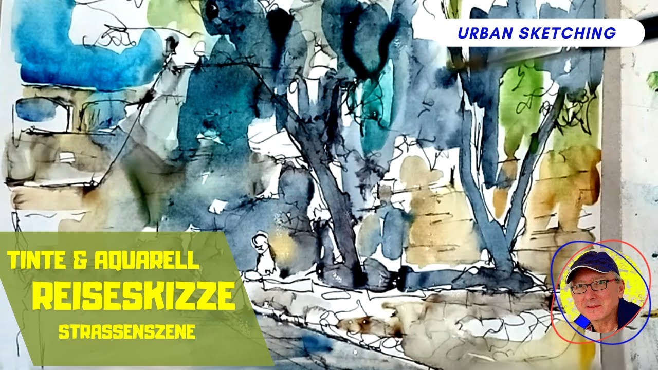 Die Kunst des reisenden Zeichners: F&uuml;llerzeichnung und Aquarellskizze f&uuml;r urbane Landschaften