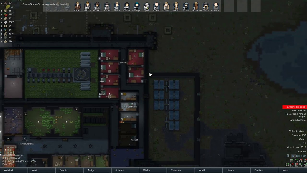 SovietWomble Livestream of RimWorld (Caloma's Creek/Part 95) - 25/12/20