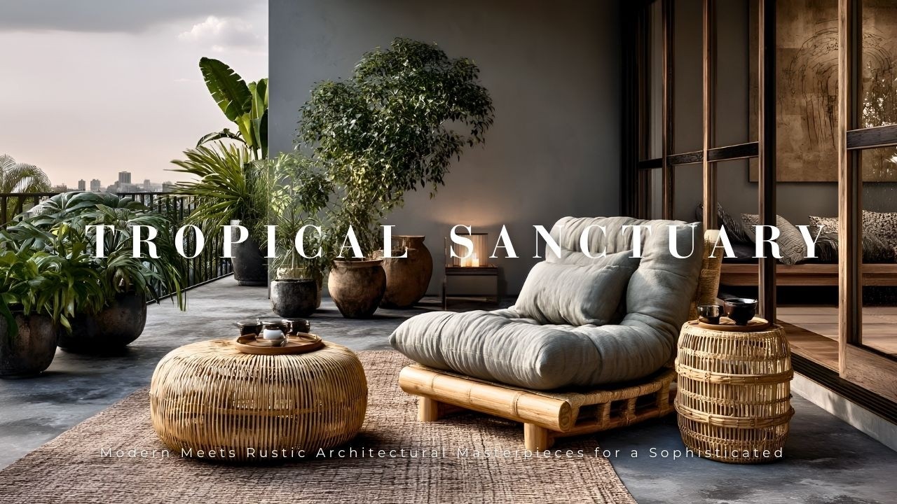 Modern Meets Rustic: 19 Architectural Masterpieces for a Sophisticated Tropical Sanctuary