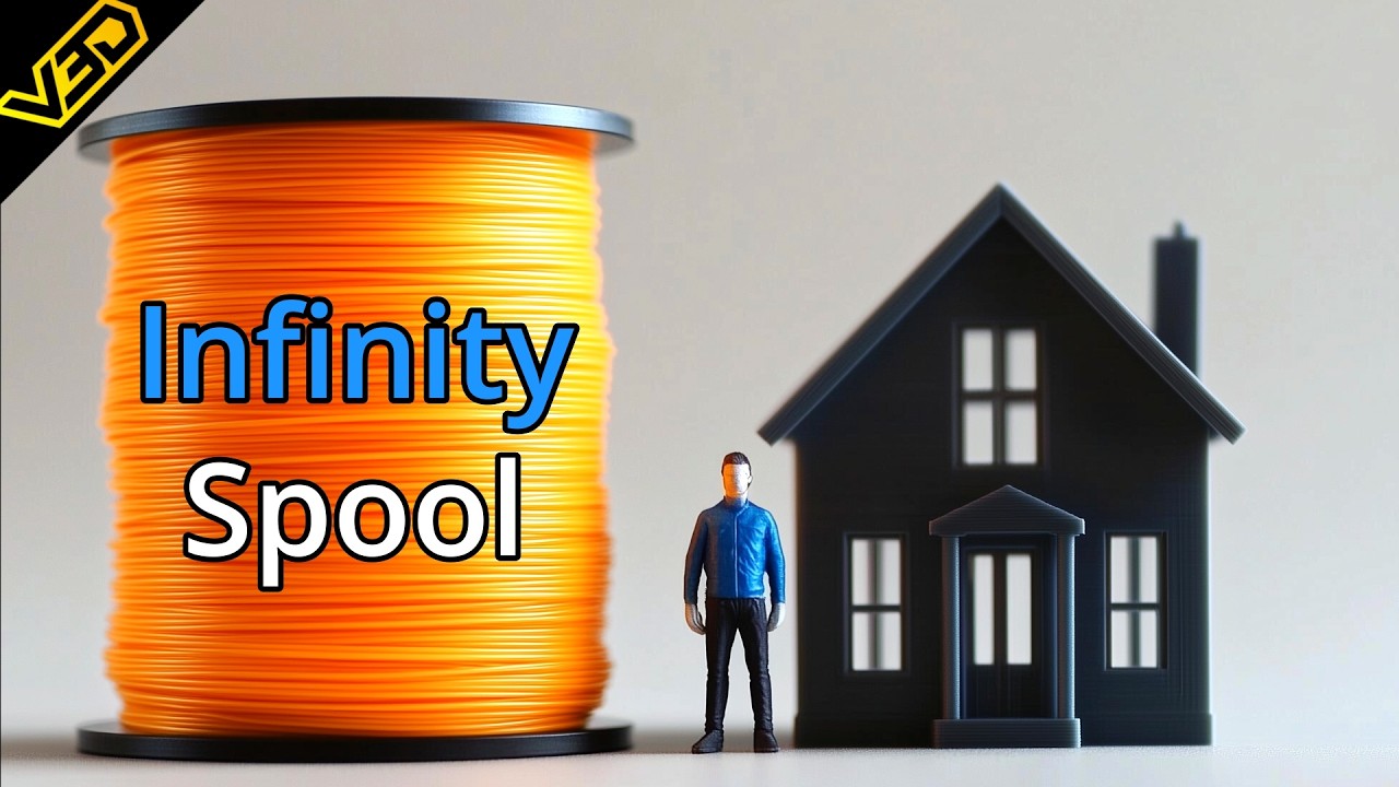 Open Source Infinite Spool System Eliminates 3D Printing Waste