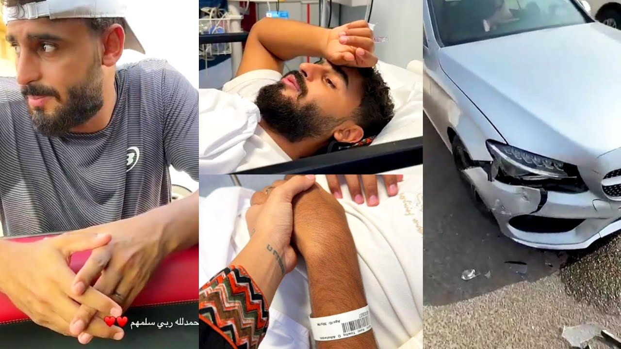 سوا حادث بسيارتها😱تعبان قلبه يعوره خايفة عليه هاني حلواني و عنود