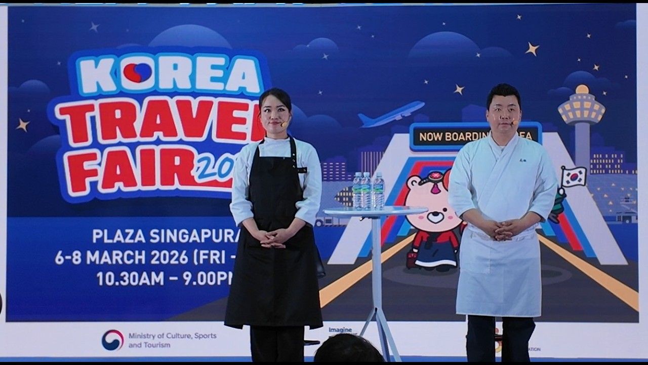 [4K] Culinary Class Wars Jung Ji-sun and Jung Ho-young Live Cooking Demo in Singapore | 8 Mar 2026