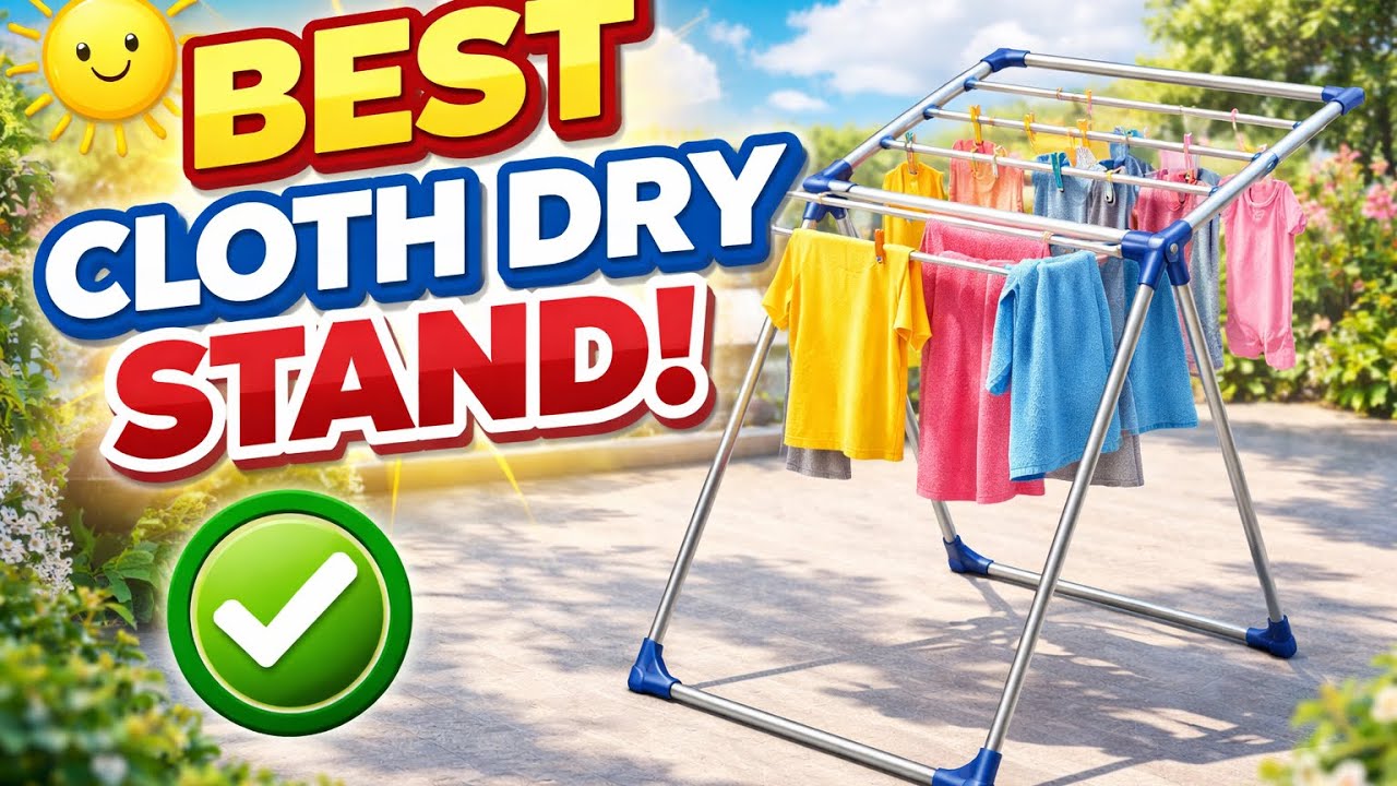 Indoor SS stand for dry cloth 