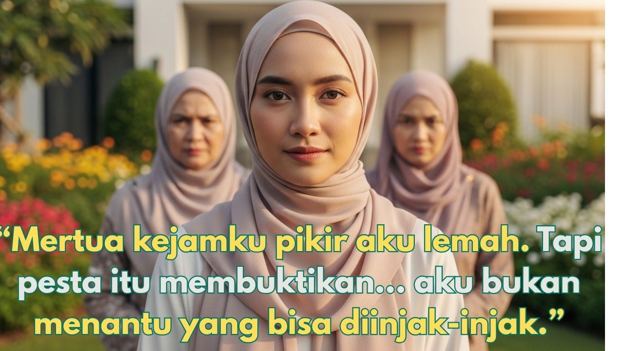 “Mertua kejamku pikir aku lemah. Tapi pesta itu membuktikan aku bukan menantu yang bisa diinjakinjak