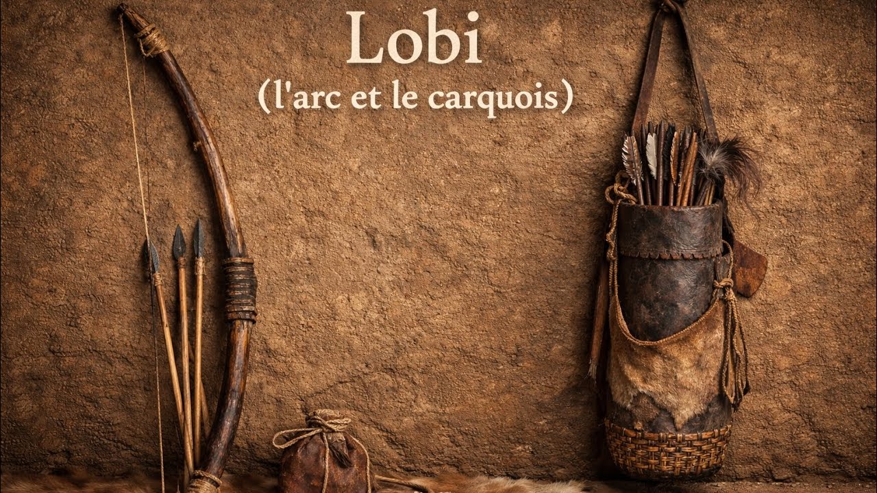 L'arc et le carquois - le fusil sans bruit d'un Lobi 