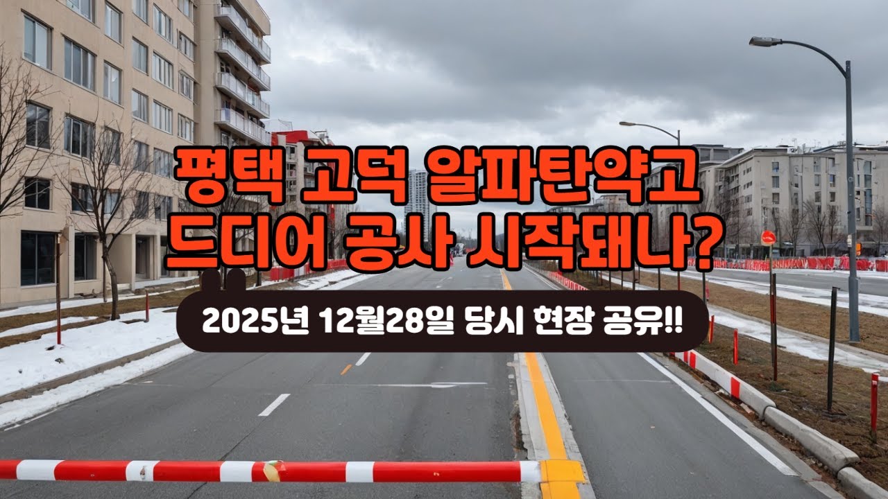 [현장] 경기도 평택시 20년간 괴롭힌 고덕 알파탄약고 드디어 철거돼나??
