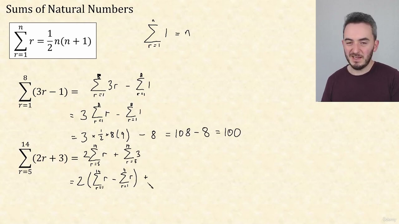 1 - Sums of Natural Numbers | CIE A Level Further Pure Mathematics 1 9231