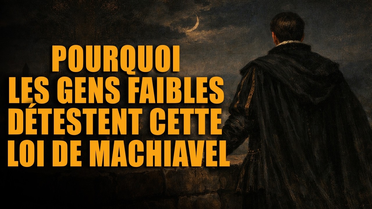 Pourquoi les Gens Faibles Détestent Cette Loi de Machiavel