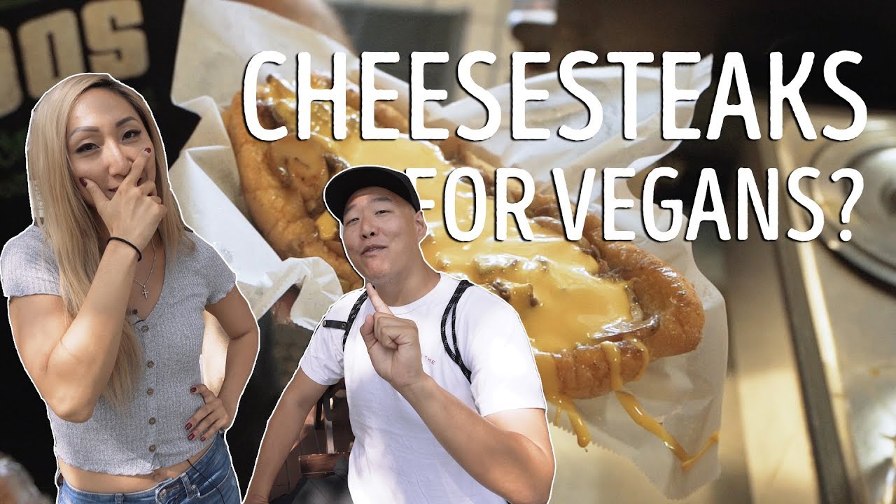 FEEDING A VEGAN CHEESESTEAKS FT. ELLEN KIM
